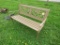 Wooden Bench