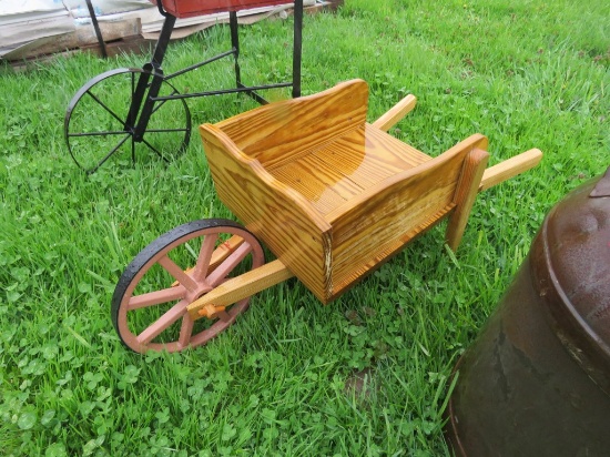 Mini Handmade Wheelbarrow