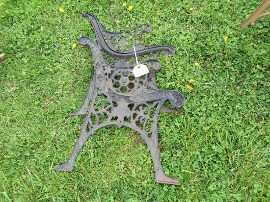 Cast Iron Ends for a Bench