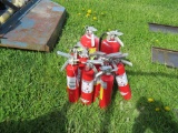 Lot of Fire Extinguishers