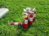 Lot of Fire Extinguishers