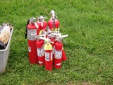Lot of Fire Extinguishers