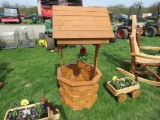 Wishing Well w/Flower