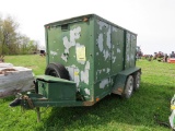 1989 Sp Construction T/A 10ft Livestock Trailer
