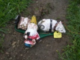 Yard Gnome with Rat