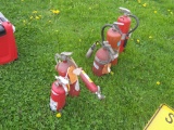 Lot of Fire Extinguishers