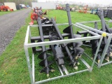 NEW QT Hyd Post Hole Digger w/3 Bits