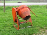 Concrete Mixer w/Electric Motor