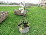 Flowers w/Windmill