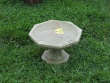Concrete Bird Bath
