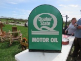 26 1/2inch x 36inch Quaker State Double Sided Sign