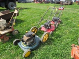 3 Push Mowers