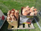 Lot of Clay Pots
