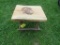 Wooden Stool w/Turkey