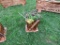 Small Wood Planter w/Flowers