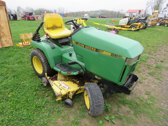 JD 265 Lawn Tractor
