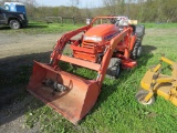 Simplicity Legacy XL Tractor w/Simplicity FL500 Loader & 54inch Deck & Rear Bagger