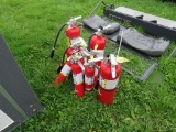 Lot of Fire Extinguishers