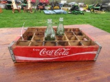 Wood Coca Cola 24pack Carrier
