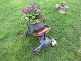 Old Scooter w/Flowers