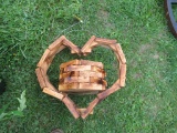 Wooden Hog Planter