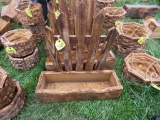 2 Large Tressel Planters
