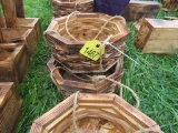 2 Large Hanging Planters
