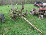 JD 2row Corn Planter on Steel