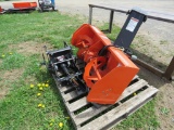 Kubota GR2846A 46inch Front Snowplow w/Frame