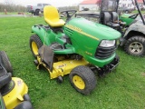 JD X475 Lawn Tractor w/62C Mower Deck