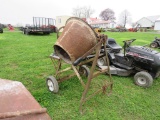 Concrete Mixer w/Electric Motor