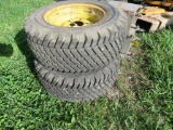 2 Tires 23x8.50-12 & Rims