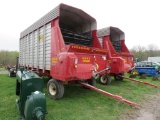 H&S HD Forage Wagon w/H&S 412/614 Tandem Gears