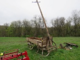 8ft x 42inch Horse Drawn Wagon w/Runners