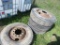 4 Tires and Steel Rims 11-22.5