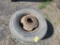 2 Tires & Steel Rims 9.50R16.5