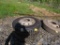 2 NEW Recap Tires 11R24.5 w/Alum Rims
