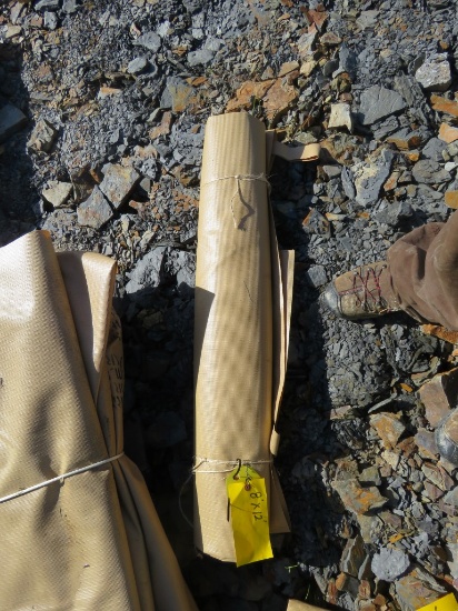 8ft x 12ft Fiberglass Reinforced Tarp