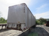 1981 Fruehauf 45ft Alum Chip Trailer
