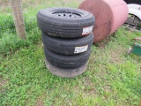 4 NEW Diamondback Radial S/T 235/80R16 Tires and Rims