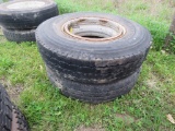 2 Wheels 12R24.5 & Tires