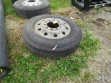 11R24.5 Aluminum Wheel & Tire
