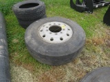 315/80/22.5 Aluminum Wheel & Tire