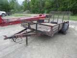 1989 Classic 6ft x 12ft Trailer w/Gate