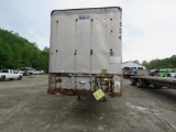 1981 Fruehauf 45ft Alum Chip Van Trailer