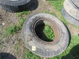 10.00-22 Tire and Steel Rim
