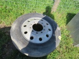 285-75-24.5 Tire and Alum Rim