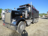 2007 W900 Kenworth Tri Axle Dump Truck
