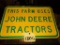 18inch JD Tractor Sign