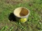 Blue Spongeware Crock
